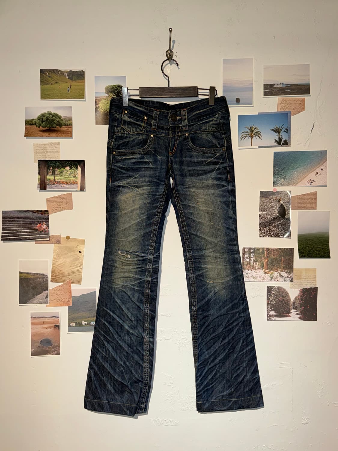 Lolita Jeans 워싱 데님 팬츠 상품이미지1