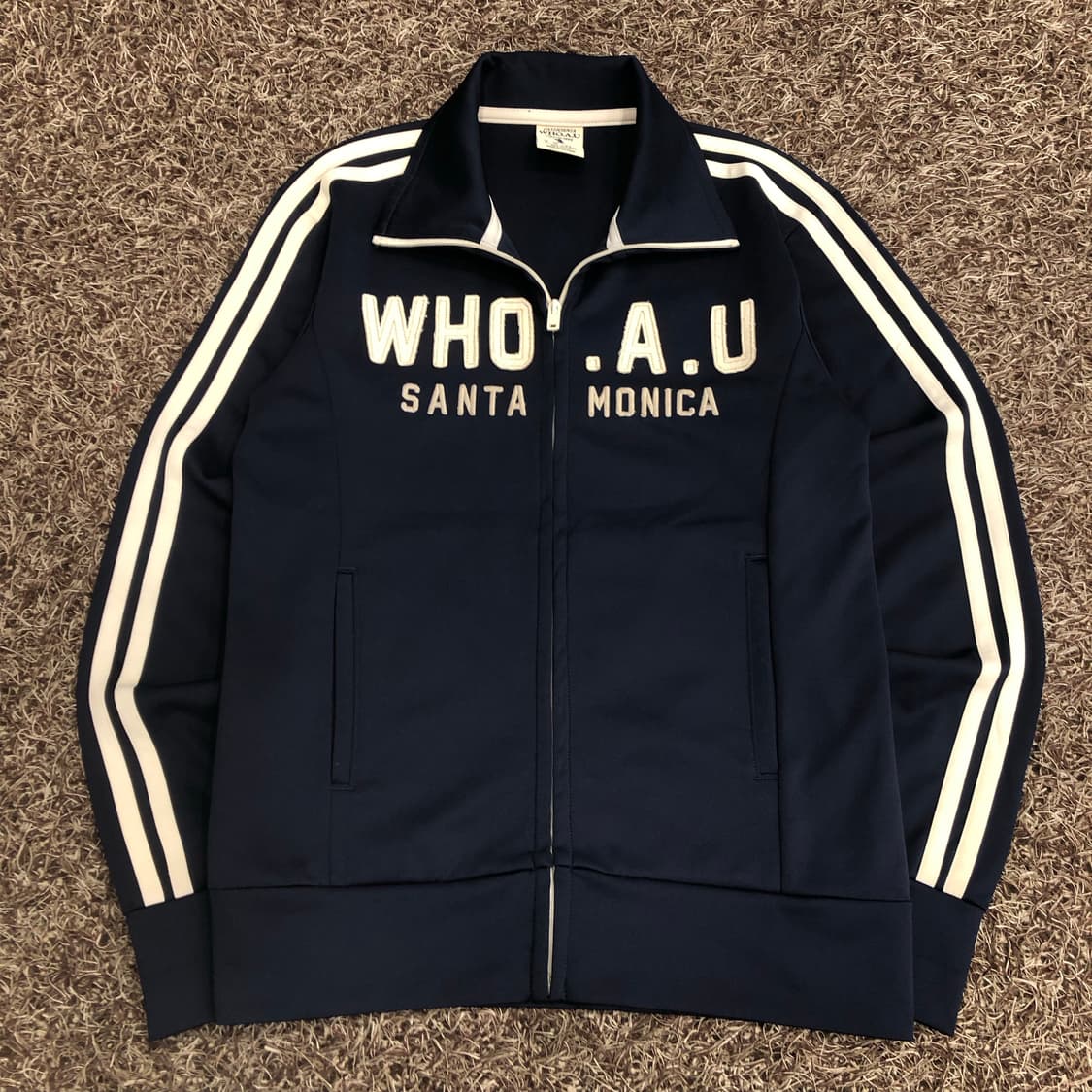 후아유 네이비 져지 트랙탑 상품이미지1