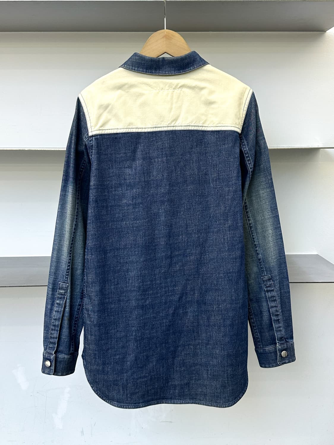 MM6 바이 메종 마르지엘라 15SS 투포켓 데님 셔츠 상품이미지3