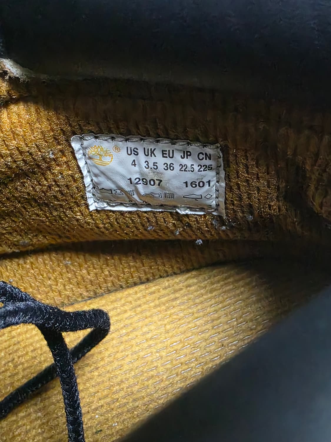 (220~225)팀버랜드 6인치 워터푸르프 블랙 여성부츠 상품이미지9