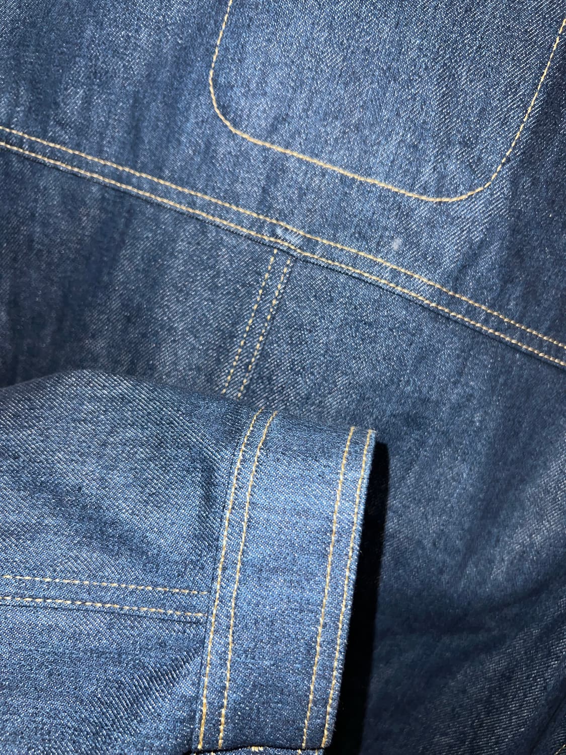 [ Ouest ] THE DENIM JACKET INDIGO 상품이미지6