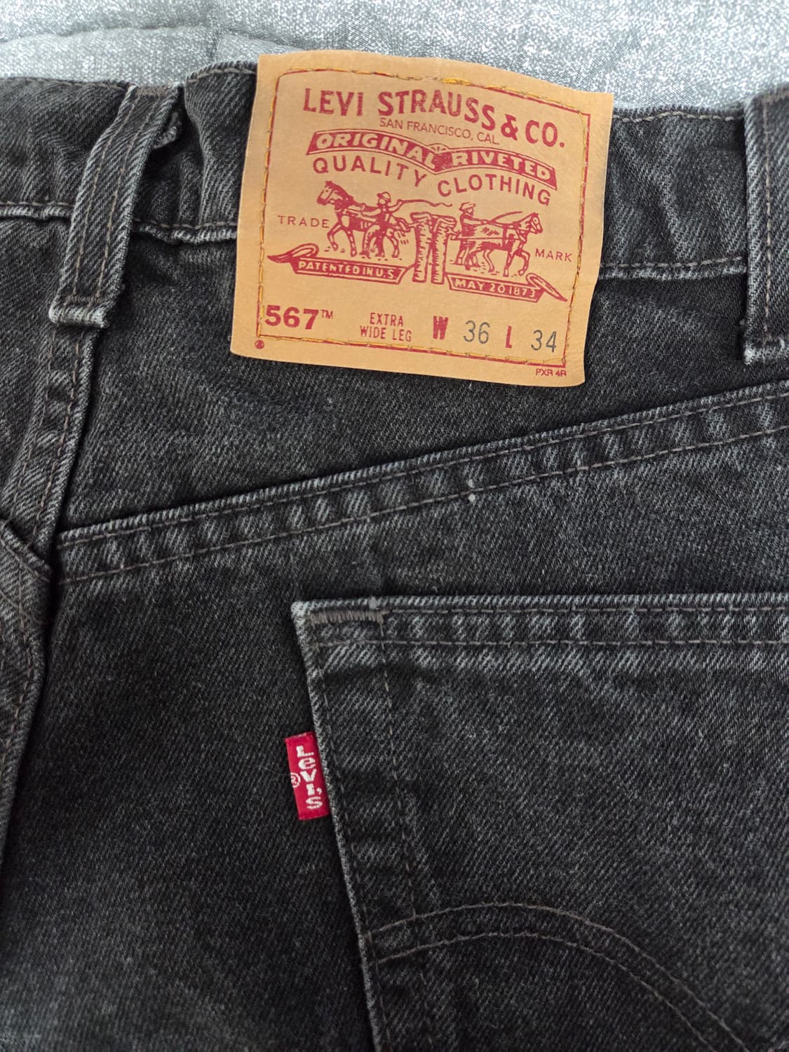 90s levis 567 extra wide leg 상품이미지5