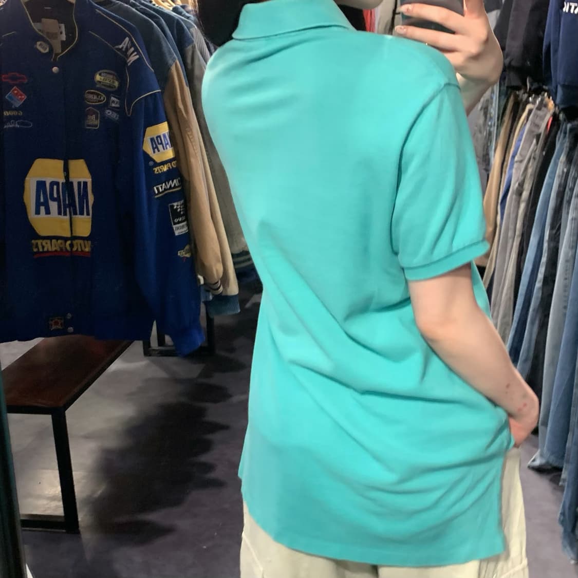 [IM] 폴로 랄프로렌 반팔 피케 셔츠 민트 상품이미지6