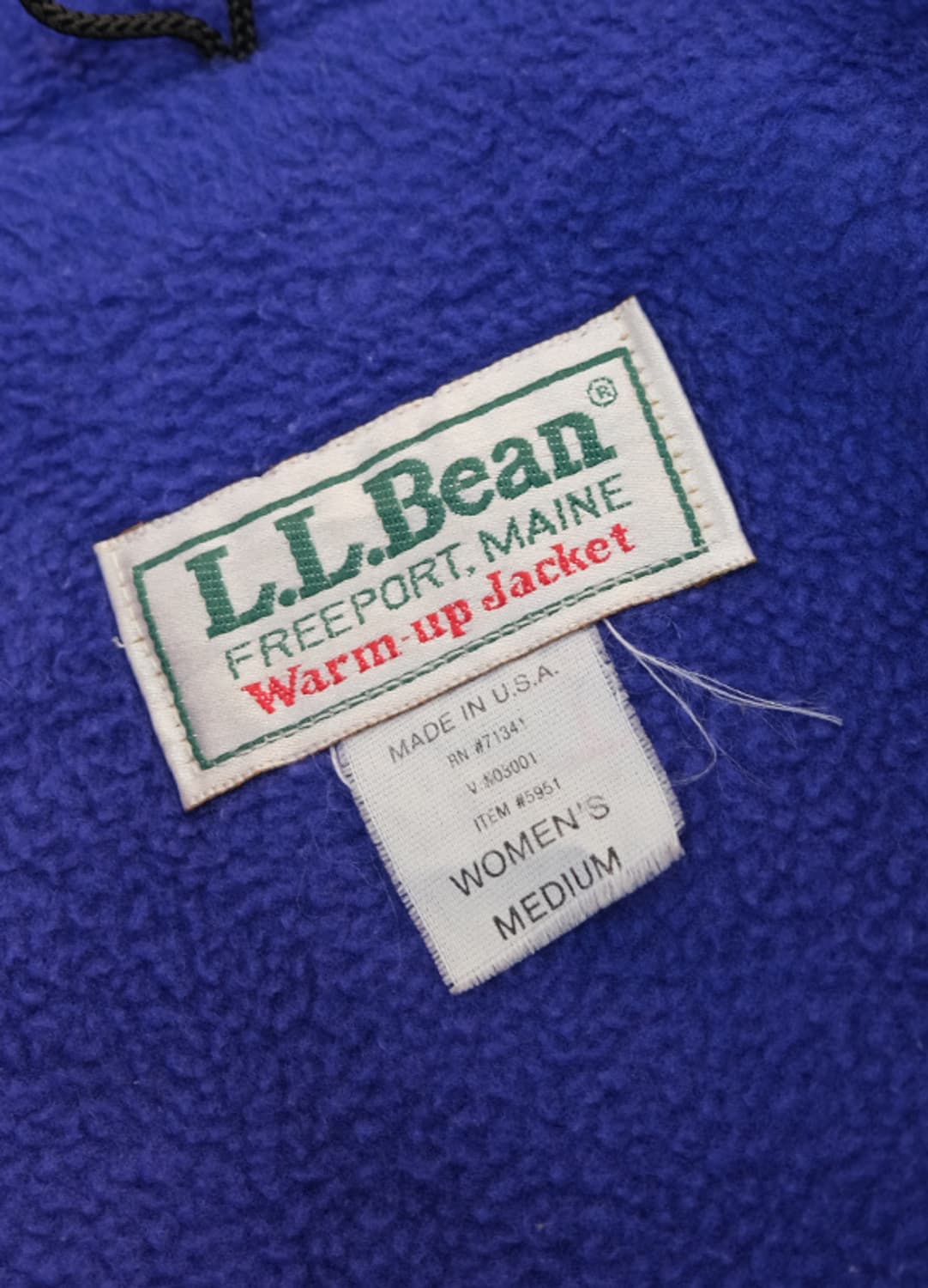 LL.bean 웜업 점퍼 상품이미지5