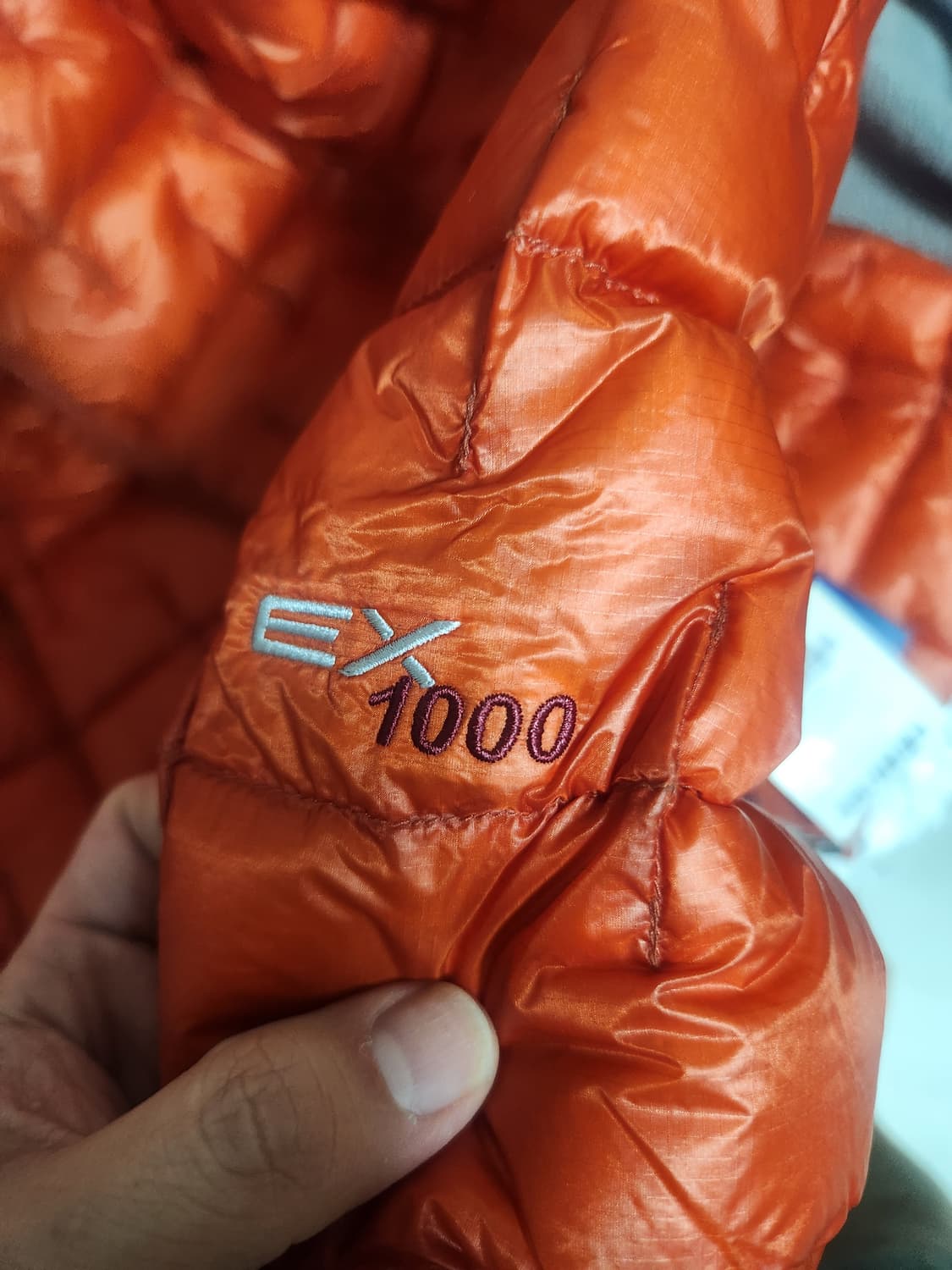 몽벨 플라즈마 ex1000 여성용 오렌지 상품이미지2