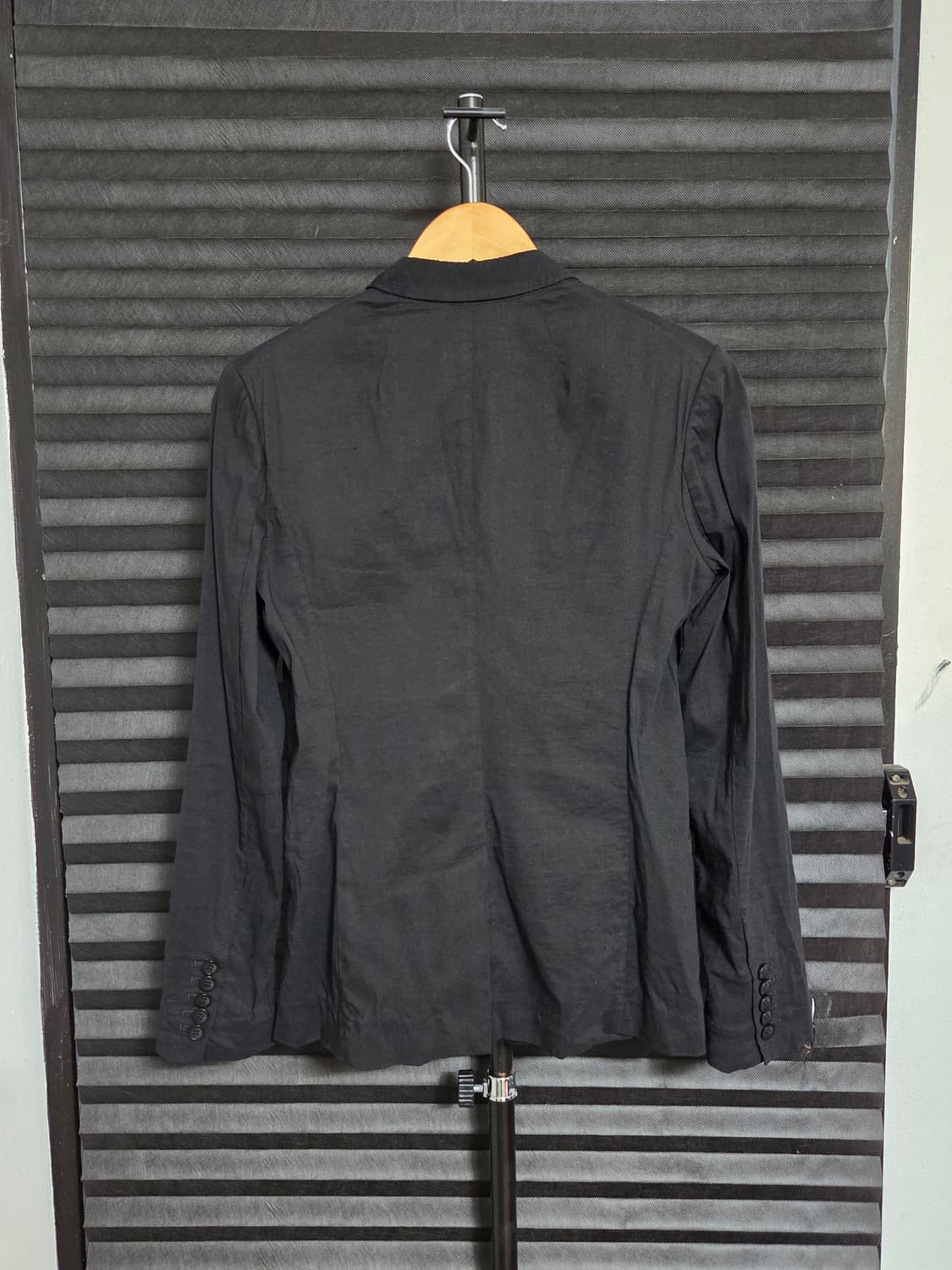 [띠어리] 크런치 린넨 원버튼 싱글 자켓 | 00097 상품이미지7