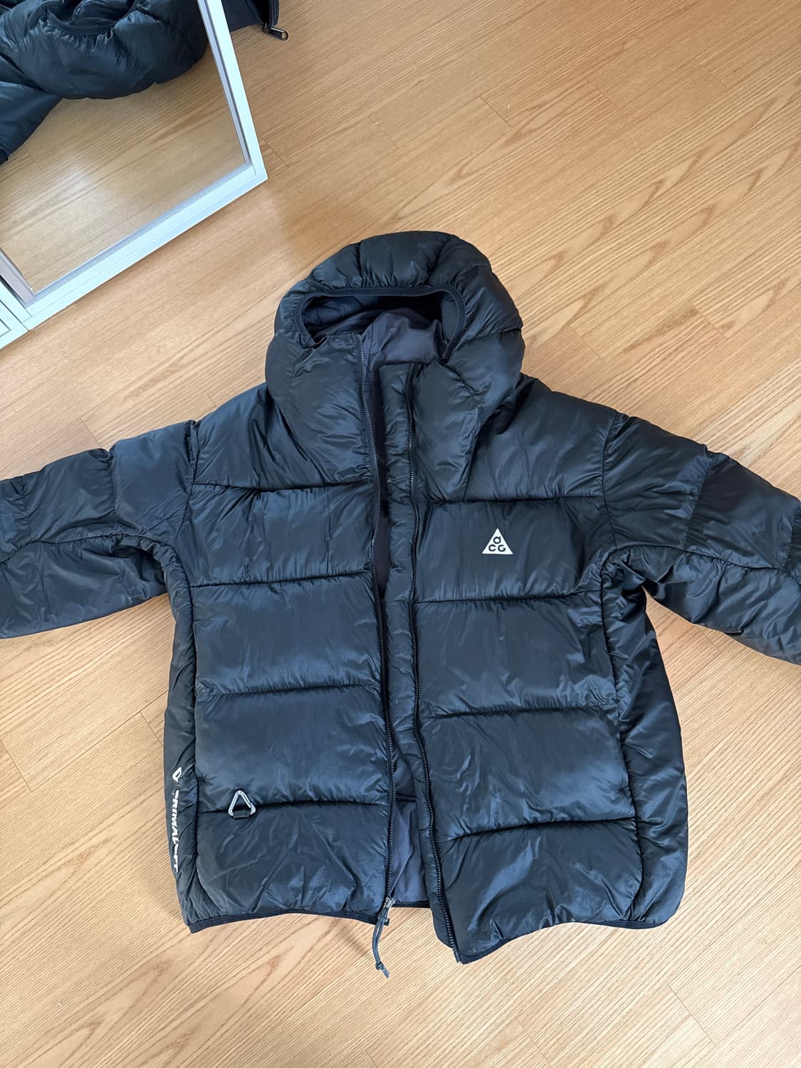 나이키 루나레이크 퍼퍼 자켓 블랙 m 상품이미지2