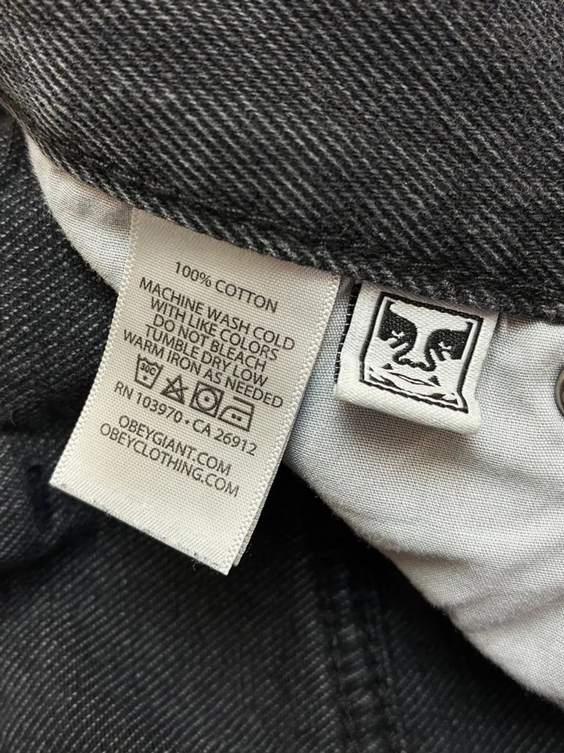 오베이 OBEY Bigwig 배기 와이드 데님 팬츠 PN5002 상품이미지9