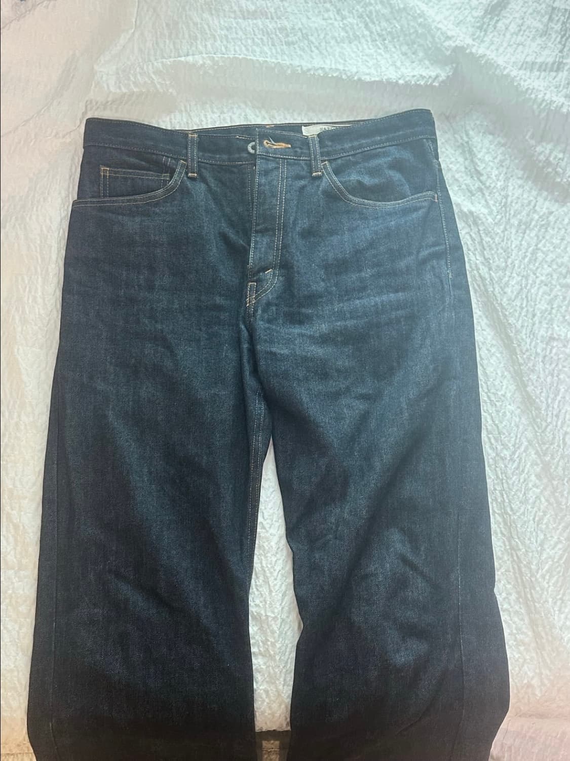 캐피탈 셀비지 스트레이트 데님 팬츠 34 상품이미지2