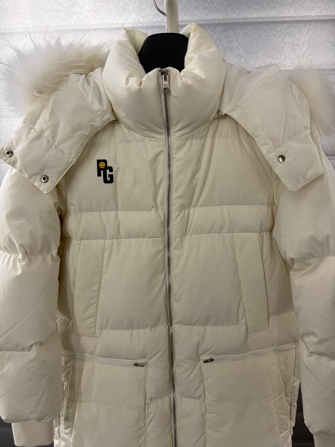 파리게이츠 아이보리 롱패딩 여성용 상품이미지3