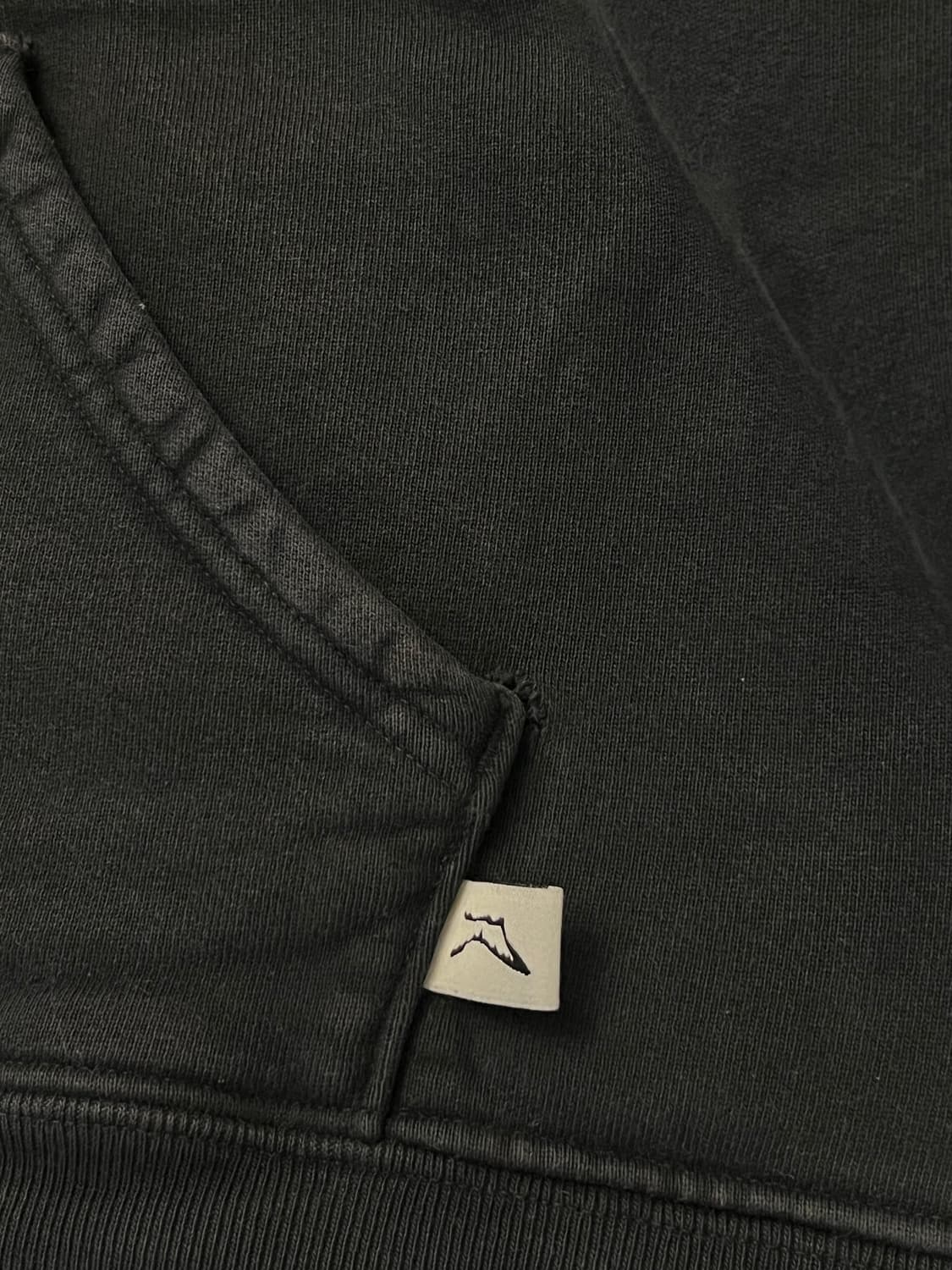 아킴보 클럽 faded black 페이디드 블랙 후드티 M 상품이미지3