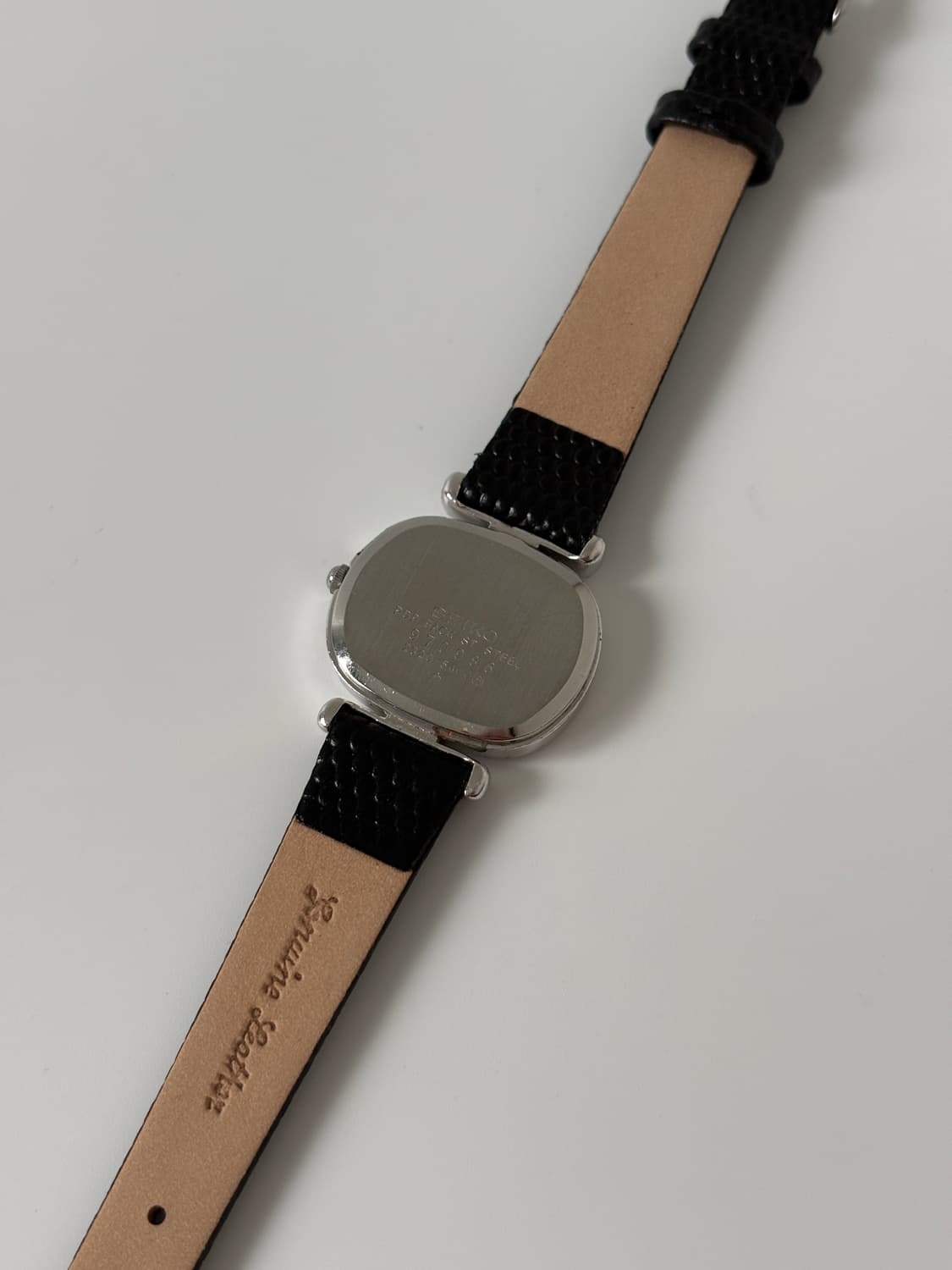 1980s Silver Oval Ladies Quartz 상품이미지7