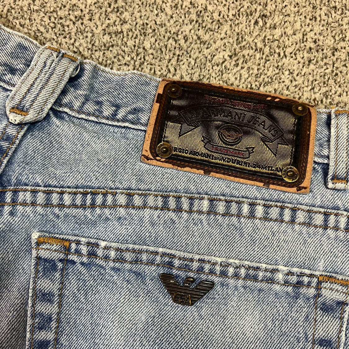 아르마니 익스체인지 데님 팬츠 상품이미지6