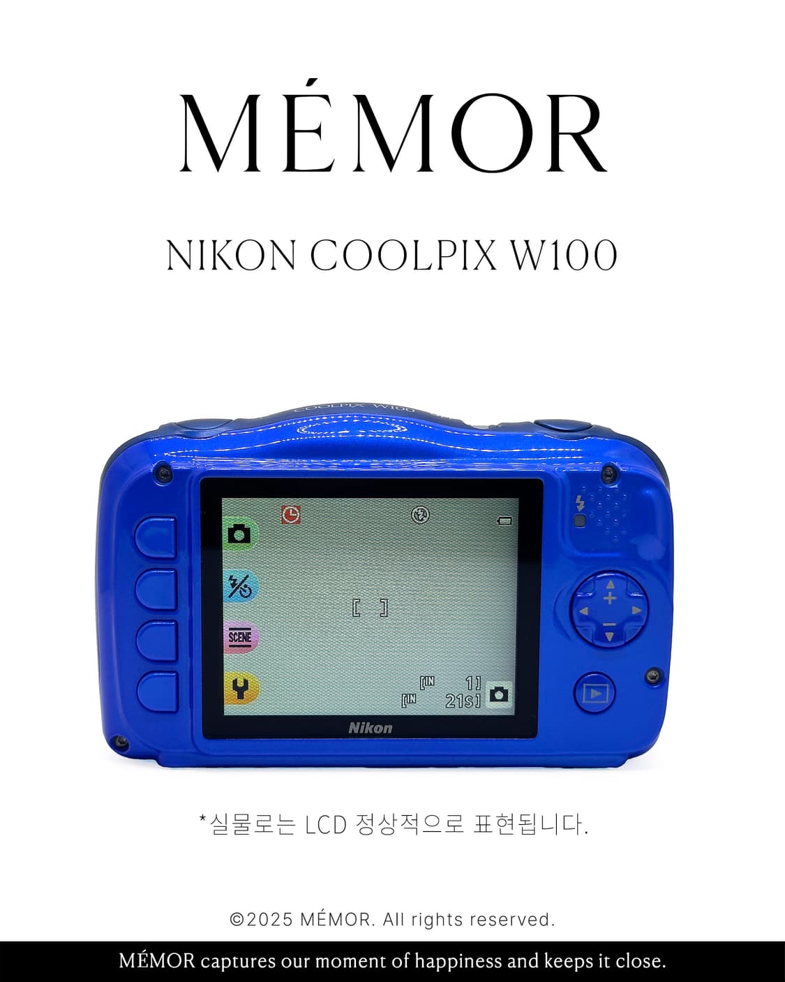 인기모델/찰스엔터님픽🫧Nikon COOLPIX W100 니콘 디카 상품이미지5