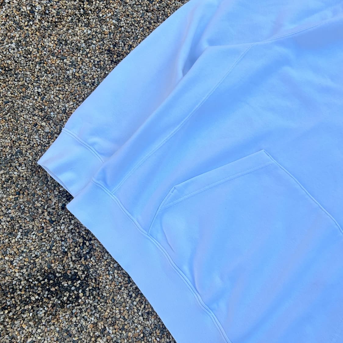 나이키(NIKE) T1 로고 화이트 후드티 상품이미지3