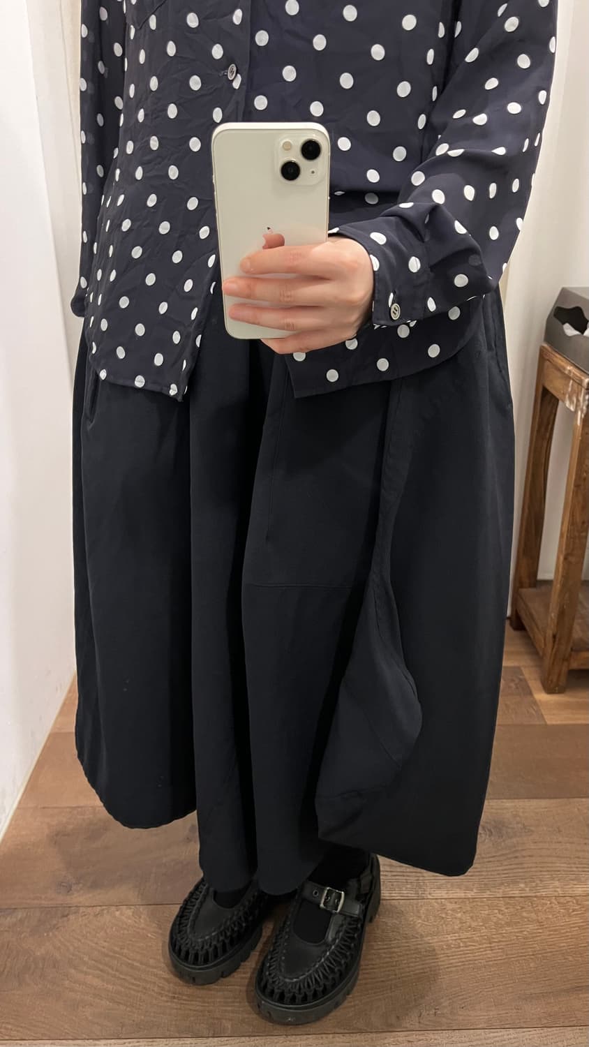 Transformed Cutting Line Skirt 상품이미지3