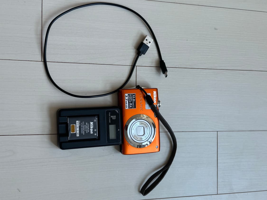 니콘쿨픽스s3000 오렌지 디카  상품이미지3