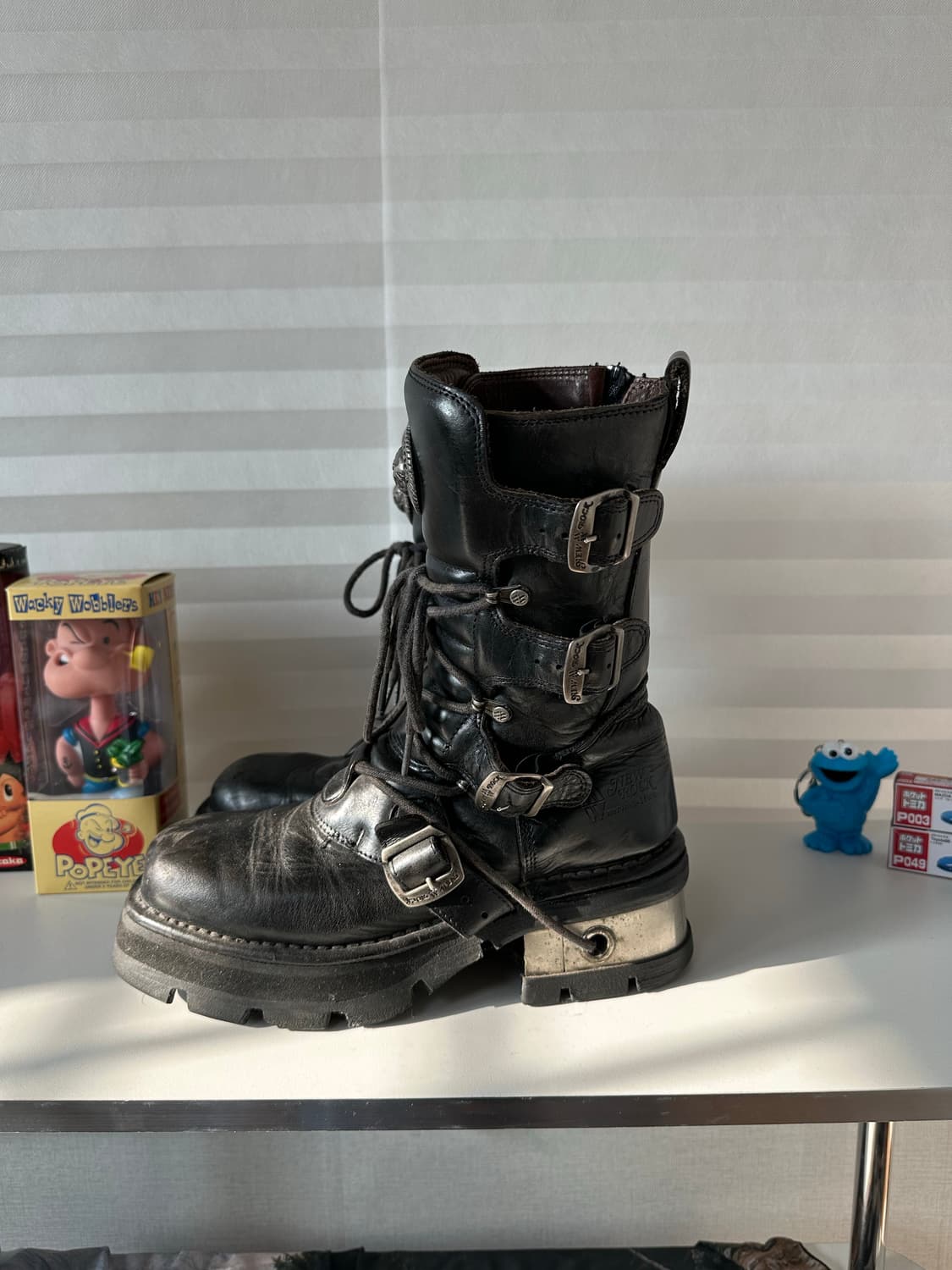 New Rock metallic boots 상품이미지1