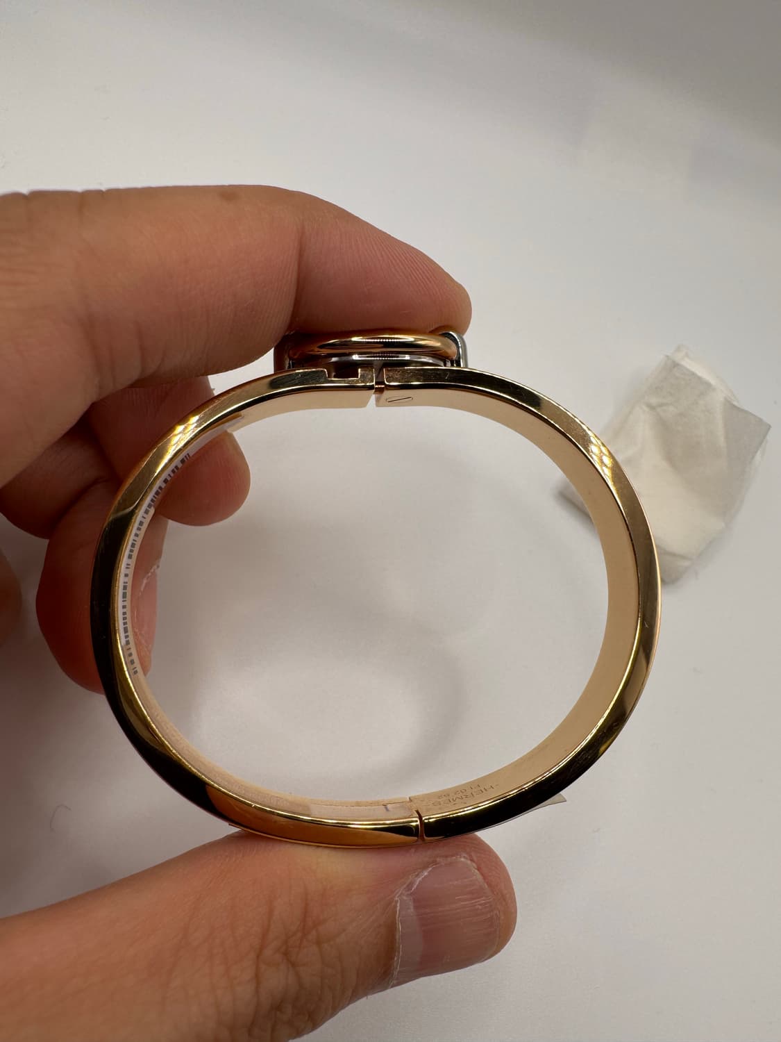 에르메스 미니 클릭 샹달 브레이슬릿 로즈 골드 팔찌  상품이미지9