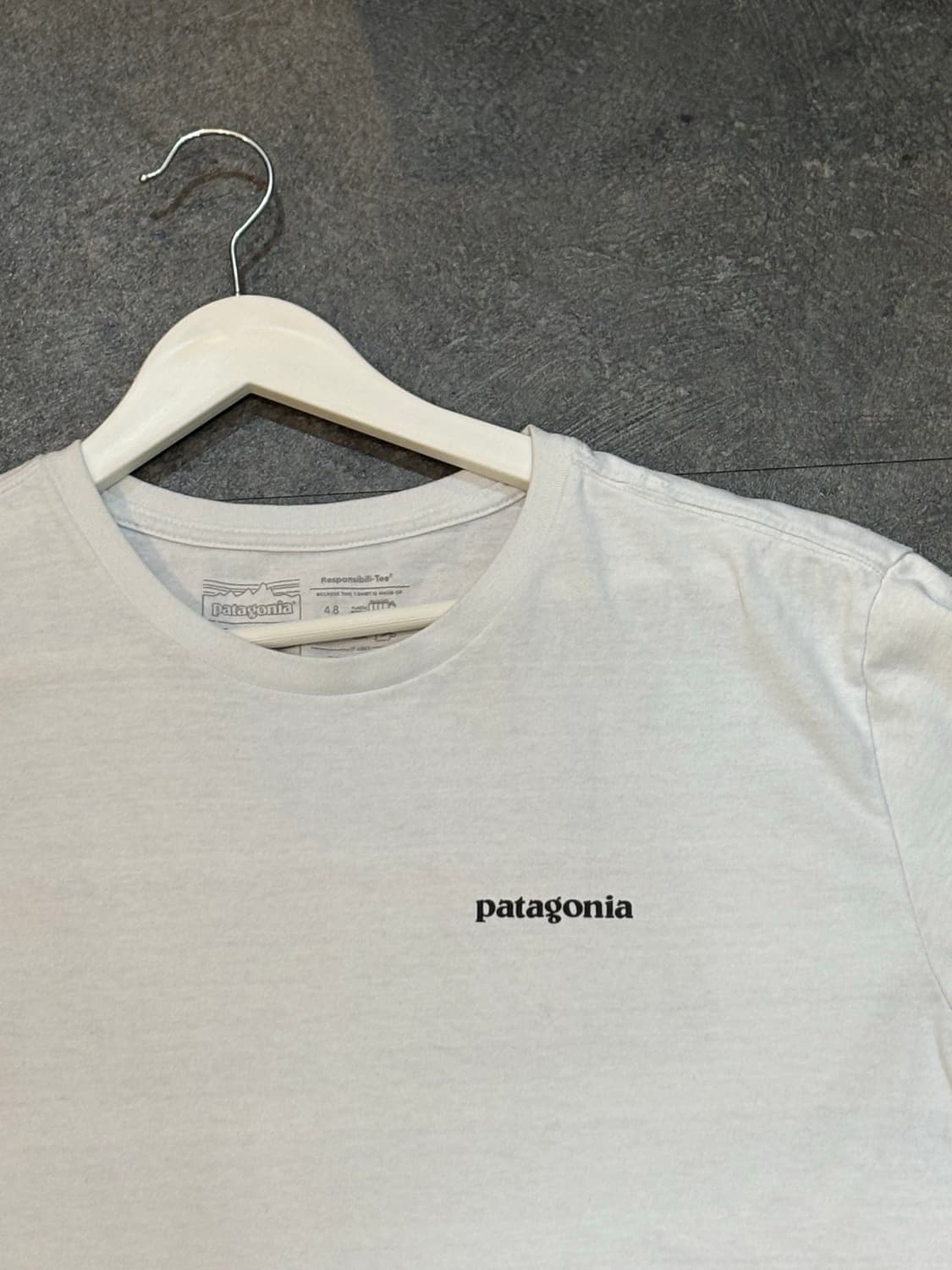 파타고니아 반팔 티셔츠 화이트 XL 상품이미지4