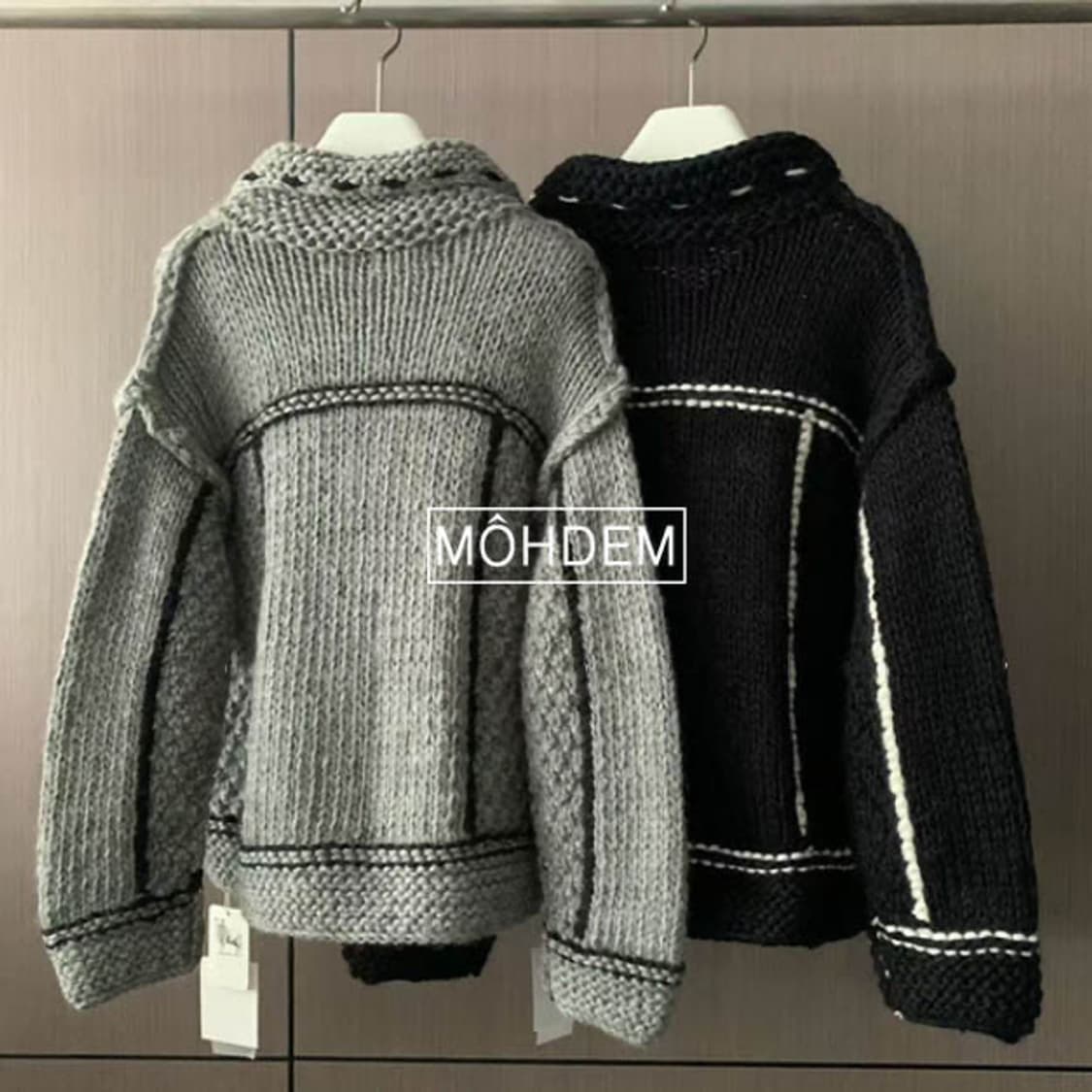 [premium]헤비울 코위찬 가디건 상품이미지6