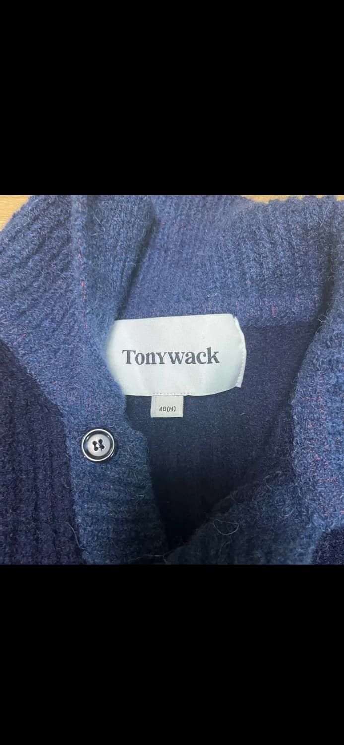 토니웩 알파카 카라 니트 M 상품이미지3