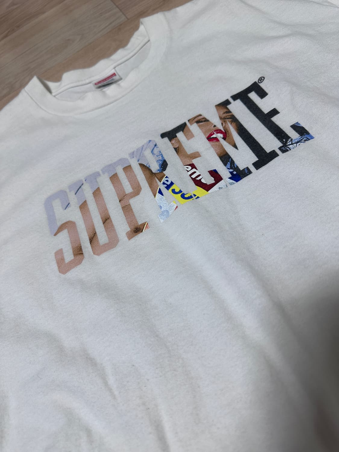 [L]슈프림 테라 패트릭 티셔츠 화이트 상품이미지3