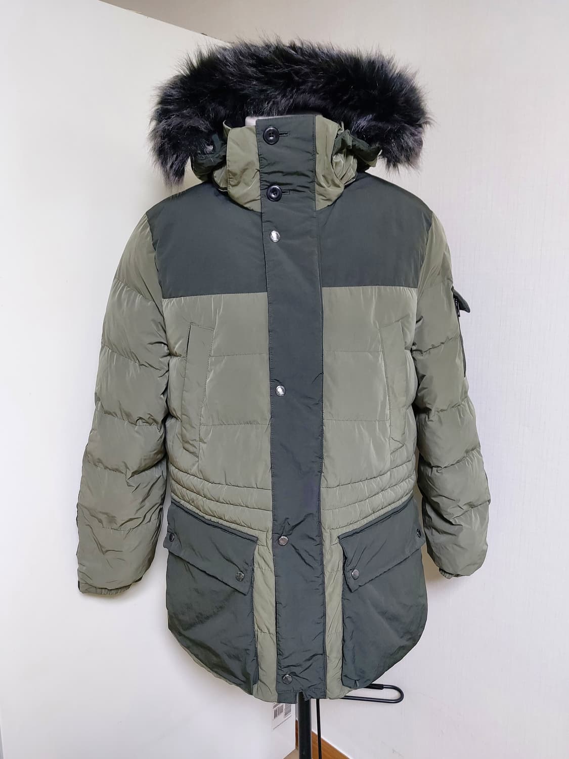 팀버랜드 남성 하프 패딩 자켓(XL)

 상품이미지1