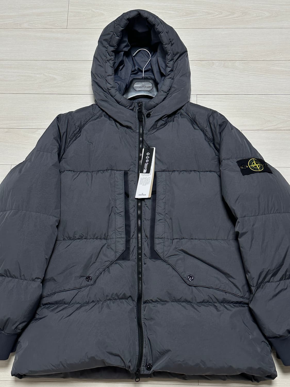 스톤아일랜드 크링클랩스 패딩 23fw XXL(105-110) 상품이미지5