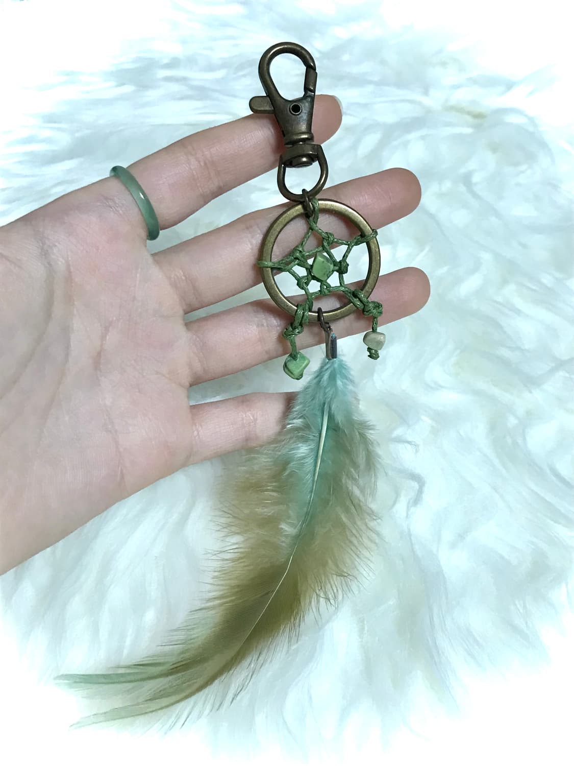 빈티지 엔틱 드림캐쳐 깃털 키링 상품이미지5