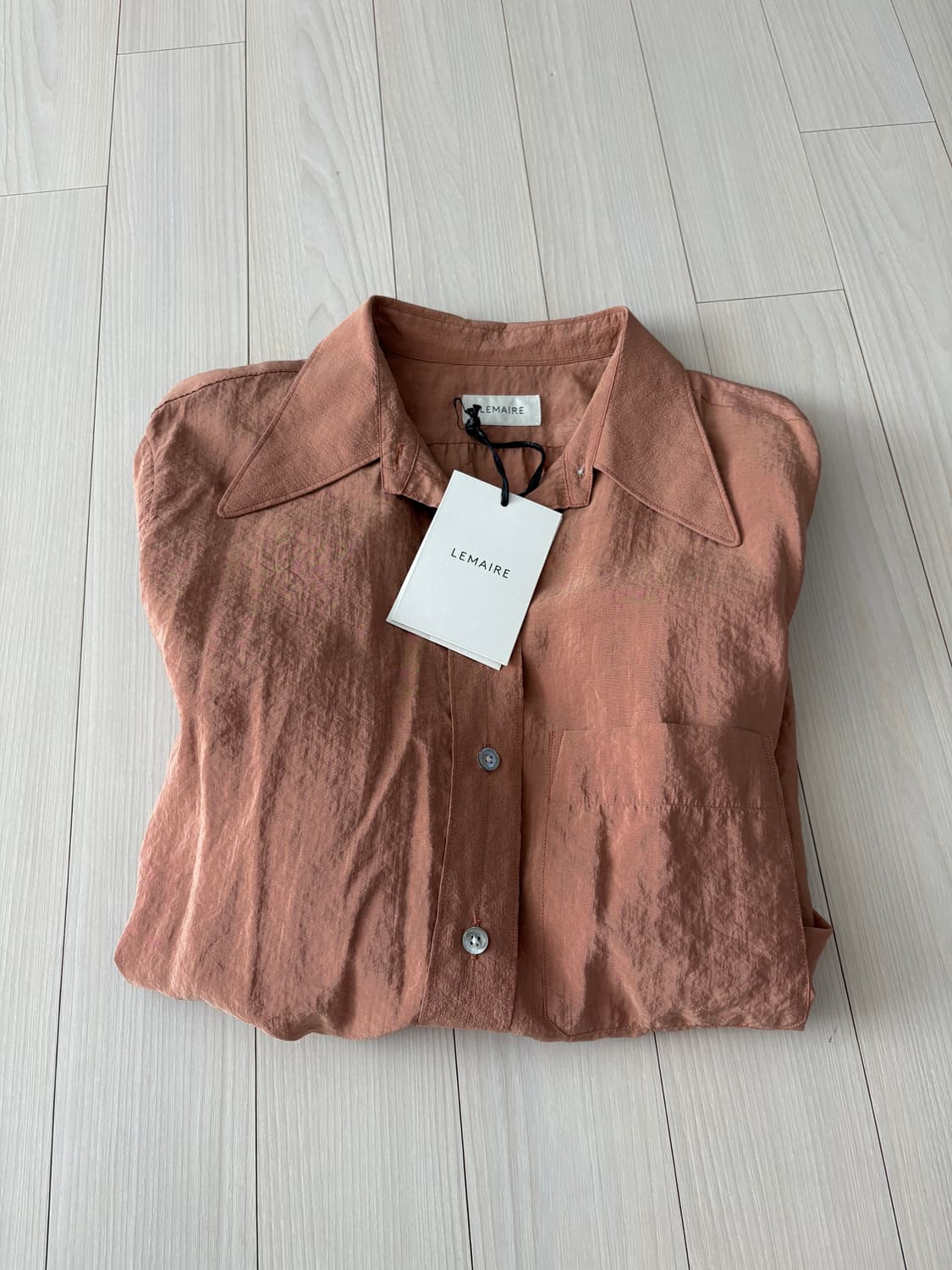 lemaire 르메르 드라이실크 셔츠 (36) 상품이미지1
