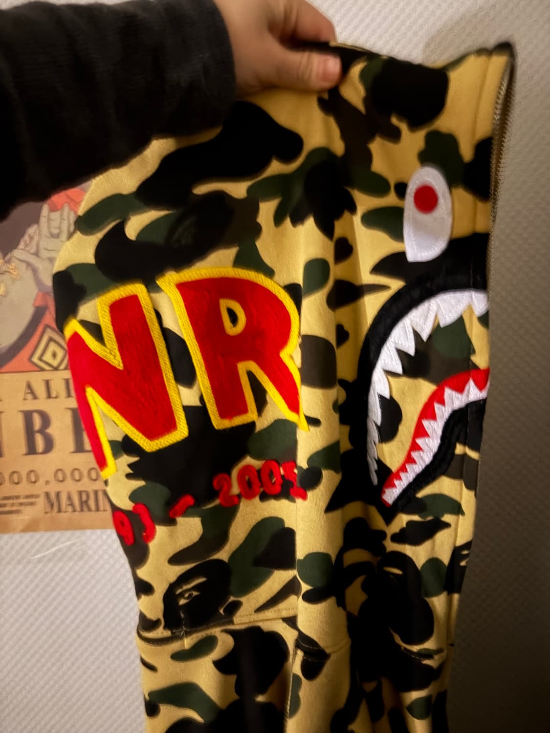 베이프 후드집업 ponr 황계 상품이미지3