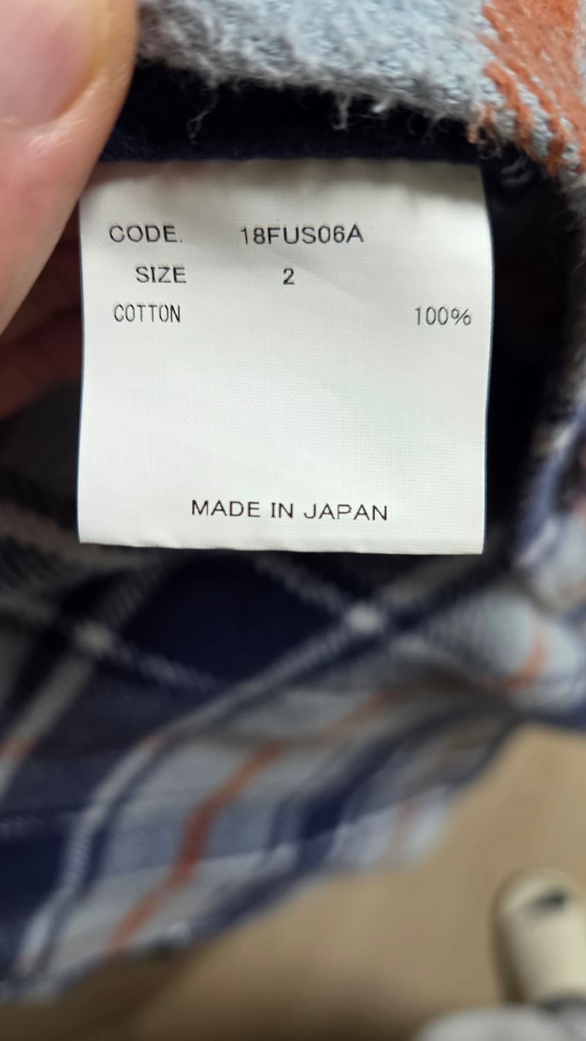 URU TOKYO 우루도쿄 헤비플란넬셔츠 2 상품이미지5