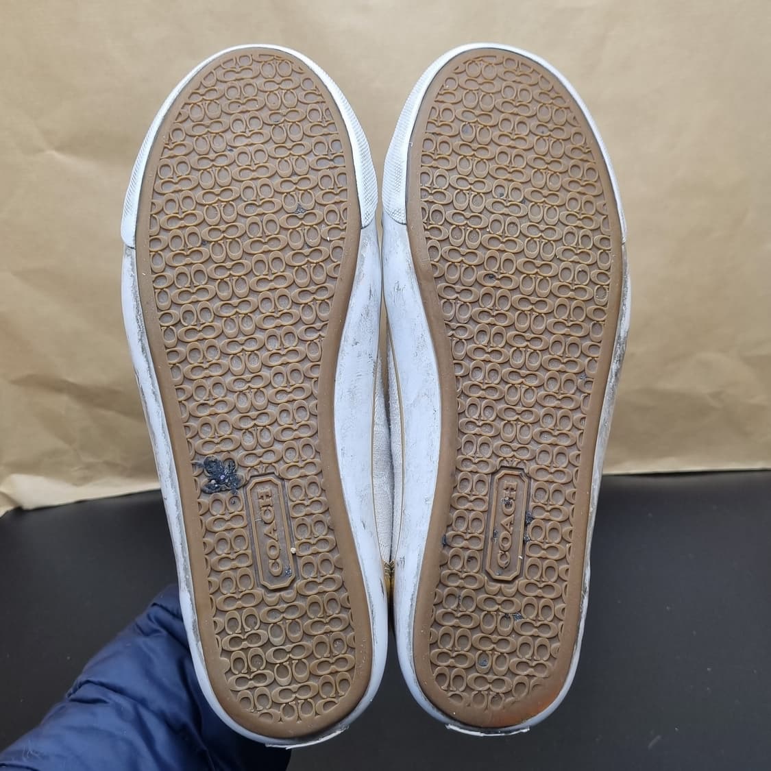 코치 골드 스니커즈 245 상품이미지3