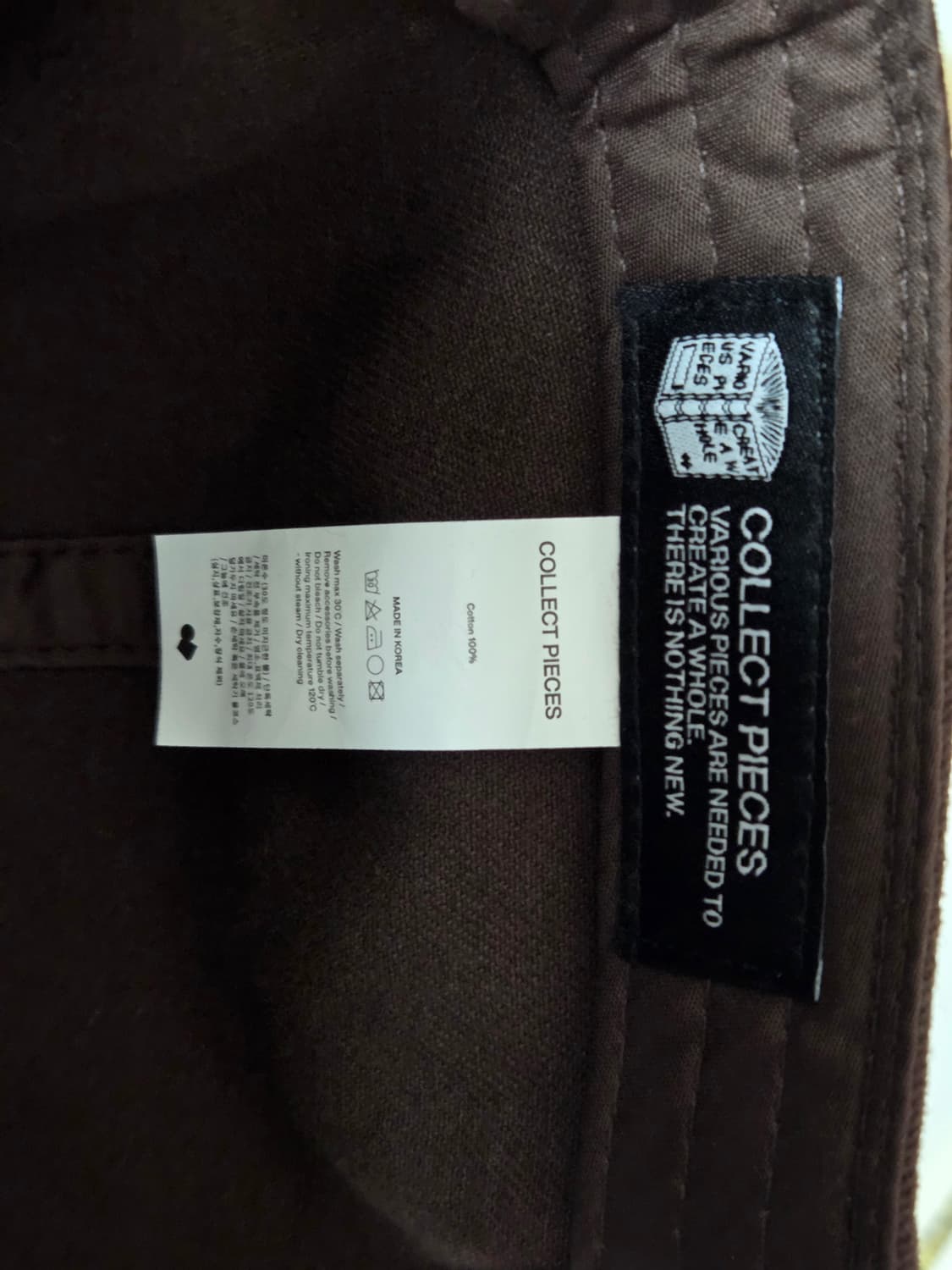 THREE 5 PANEL CAP (BROWN) 상품이미지3