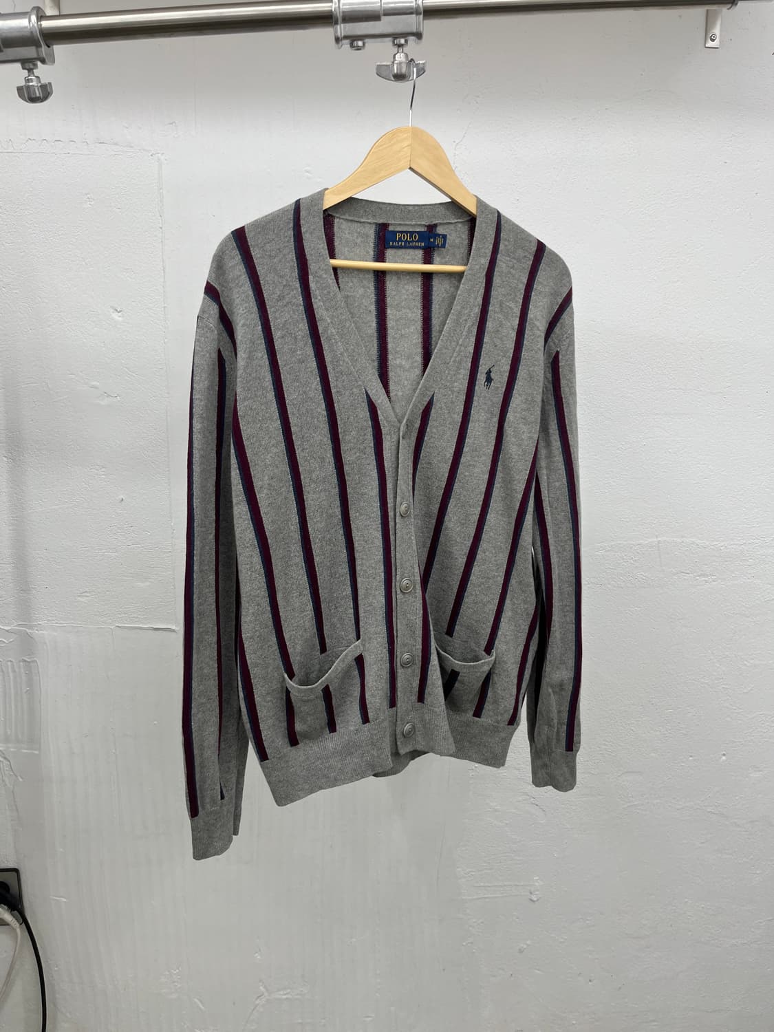M) POLO RALPH LAUREN STRIPE CARDIGAN 상품이미지1