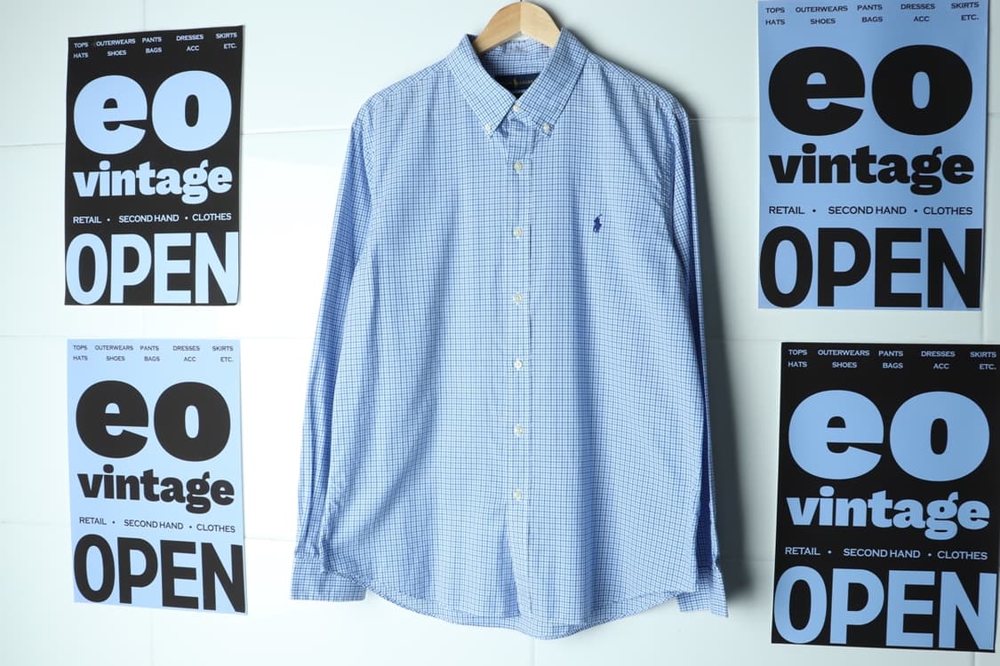 (XL-2XL) 폴로 랄프로렌 셔츠 남방 USA 잔체크-H3H33992 상품이미지2