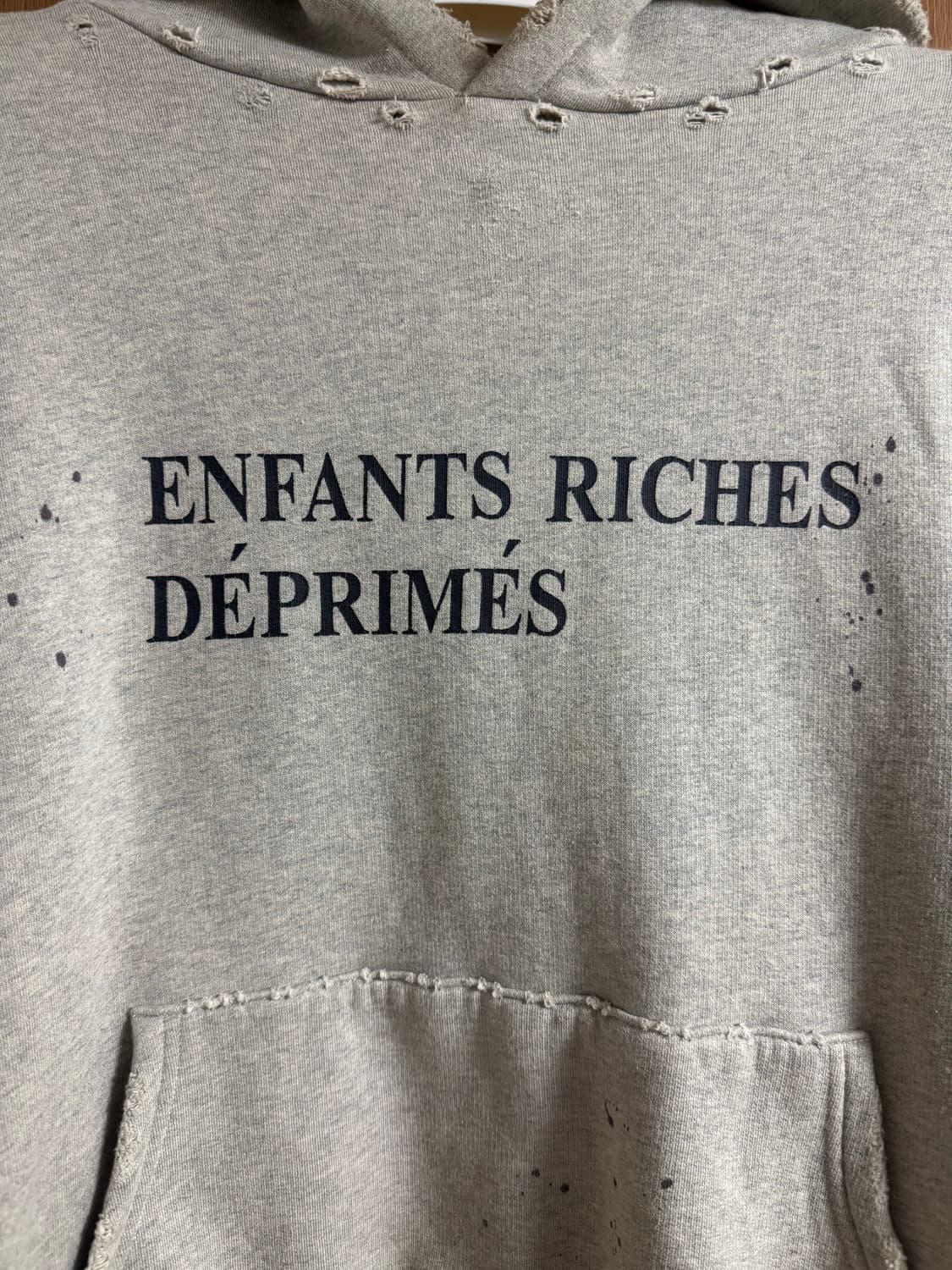 ERD 앙팡리쉬데프리메 그레이 후드 상품이미지3