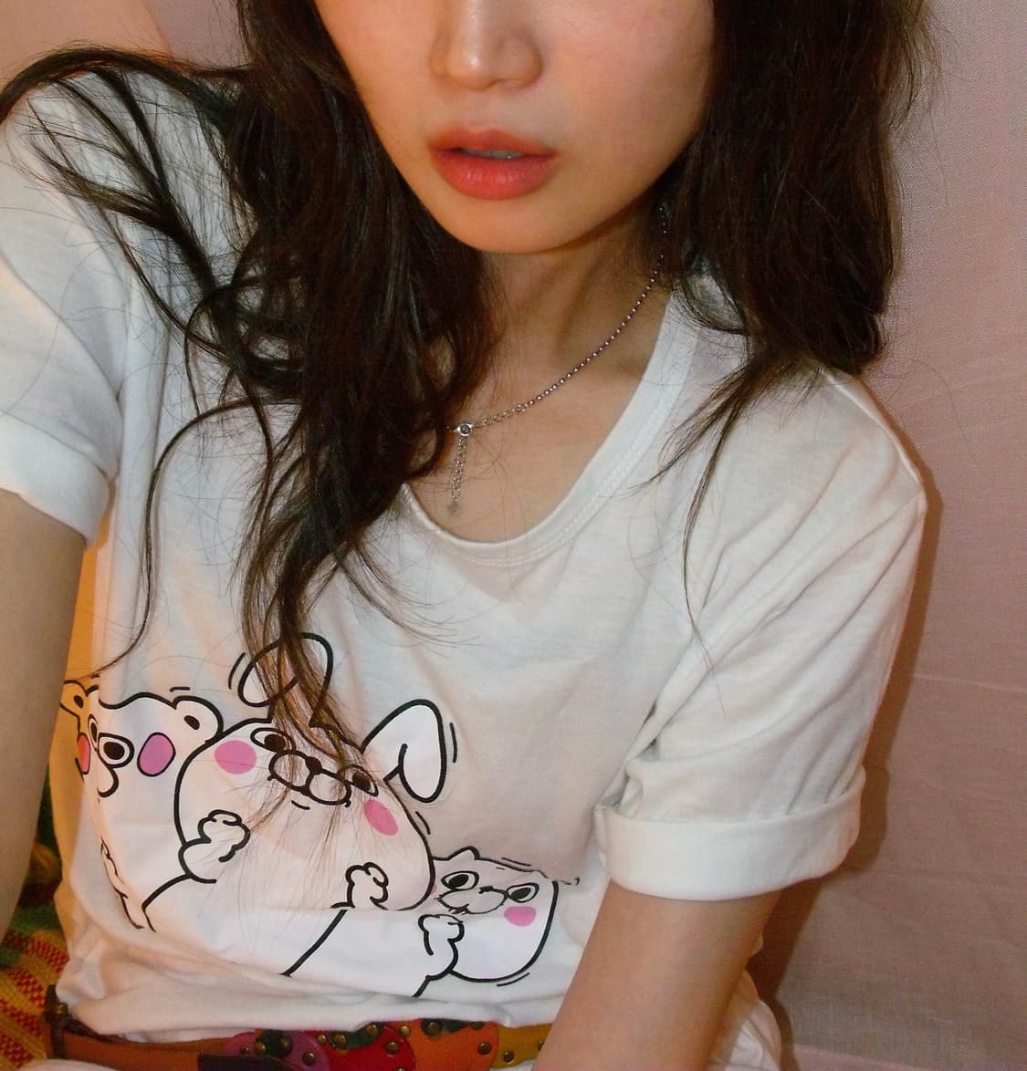 토끼 곰 고양이 티셔츠 상품이미지1