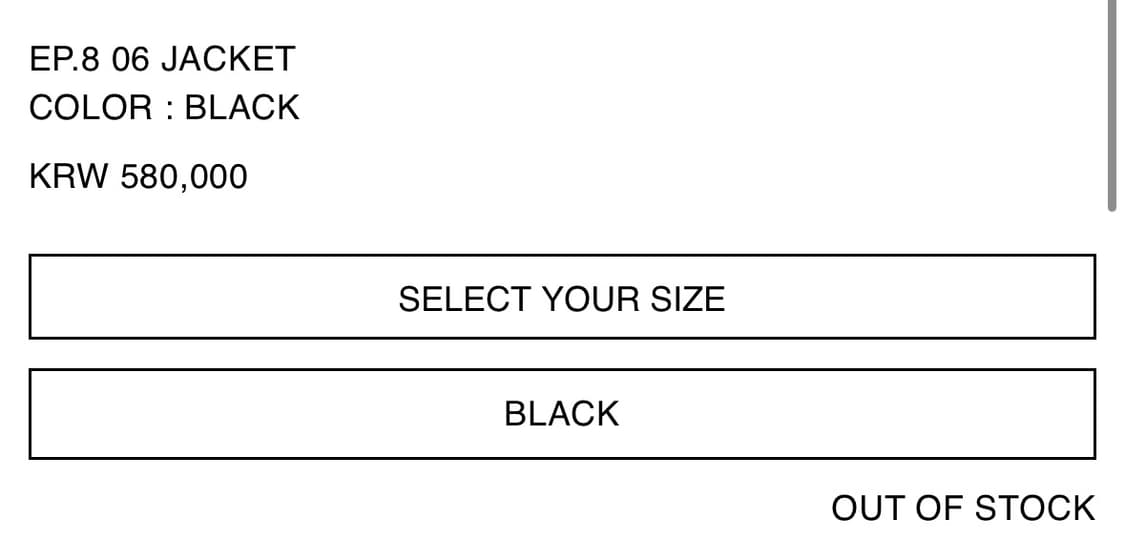 Xlim ep.08 06 jacket 상품이미지4
