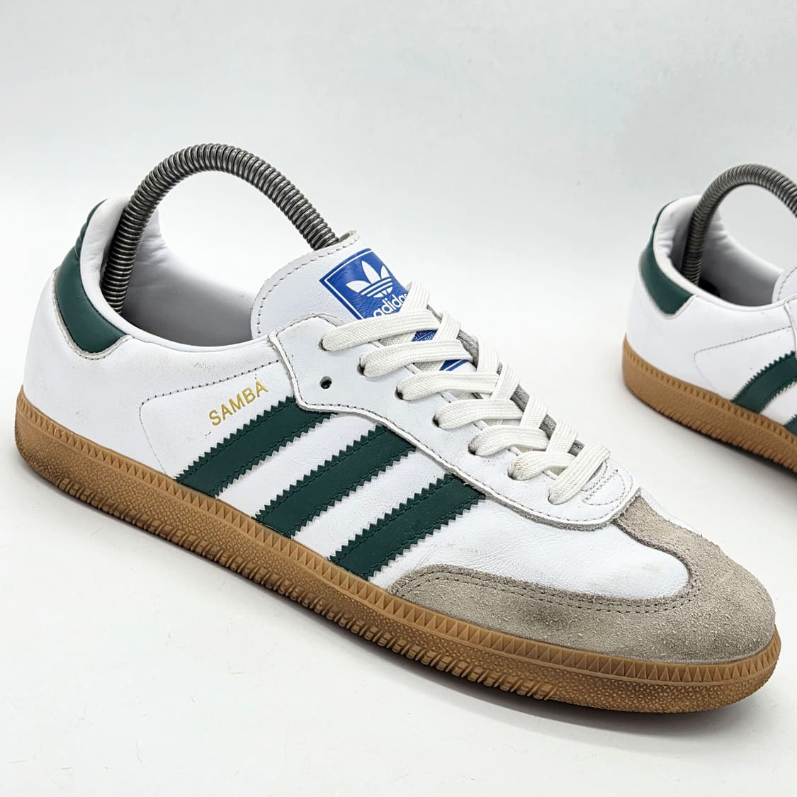  아디다스 삼바 OG 화이트 그린 (260)  상품이미지5