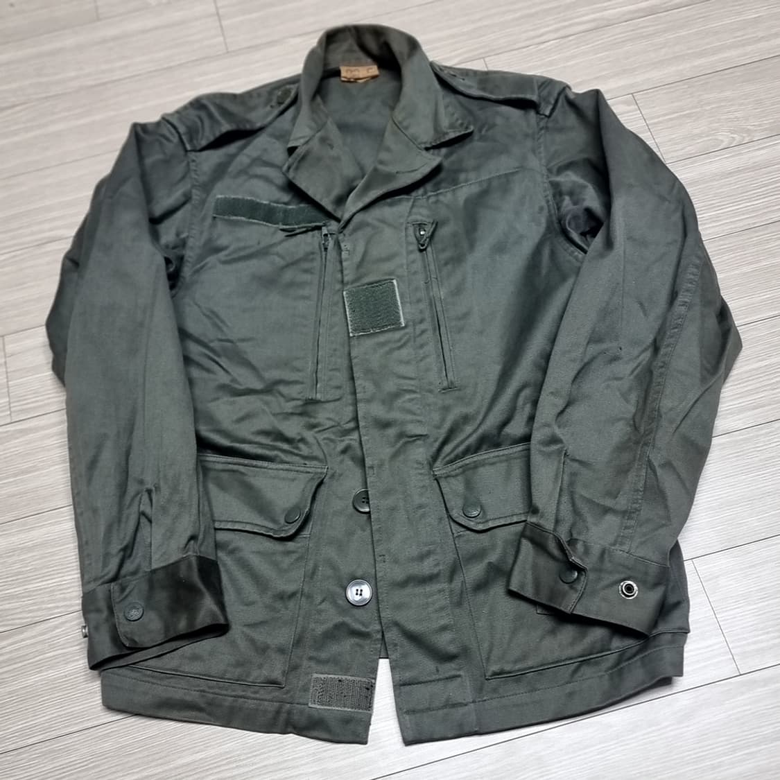 프랑스군 f2 밀리터리 야상 자켓 카키색(95-100) 상품이미지1