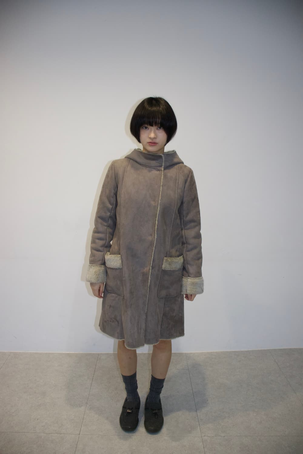 HUSH PUPPIES Shearling coat 상품이미지1