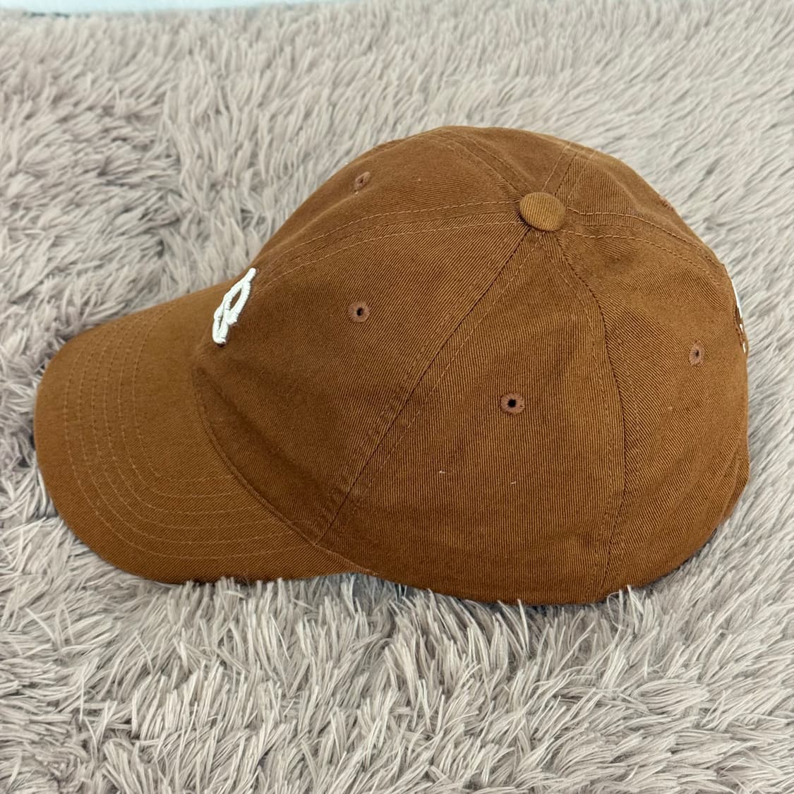 엠엘비 보스턴 B 로고 브라운 볼캡 상품이미지2