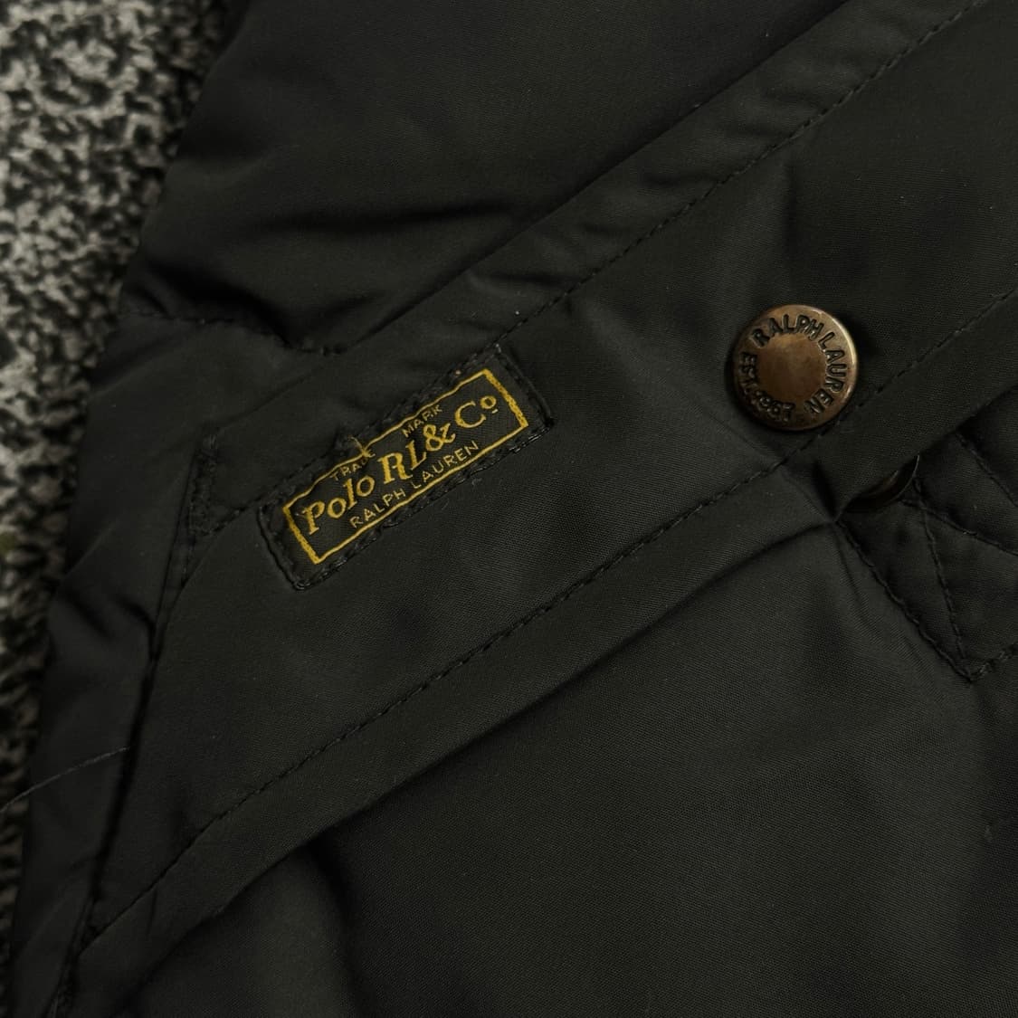 폴로랄프로렌 패딩 블랙 상품이미지4