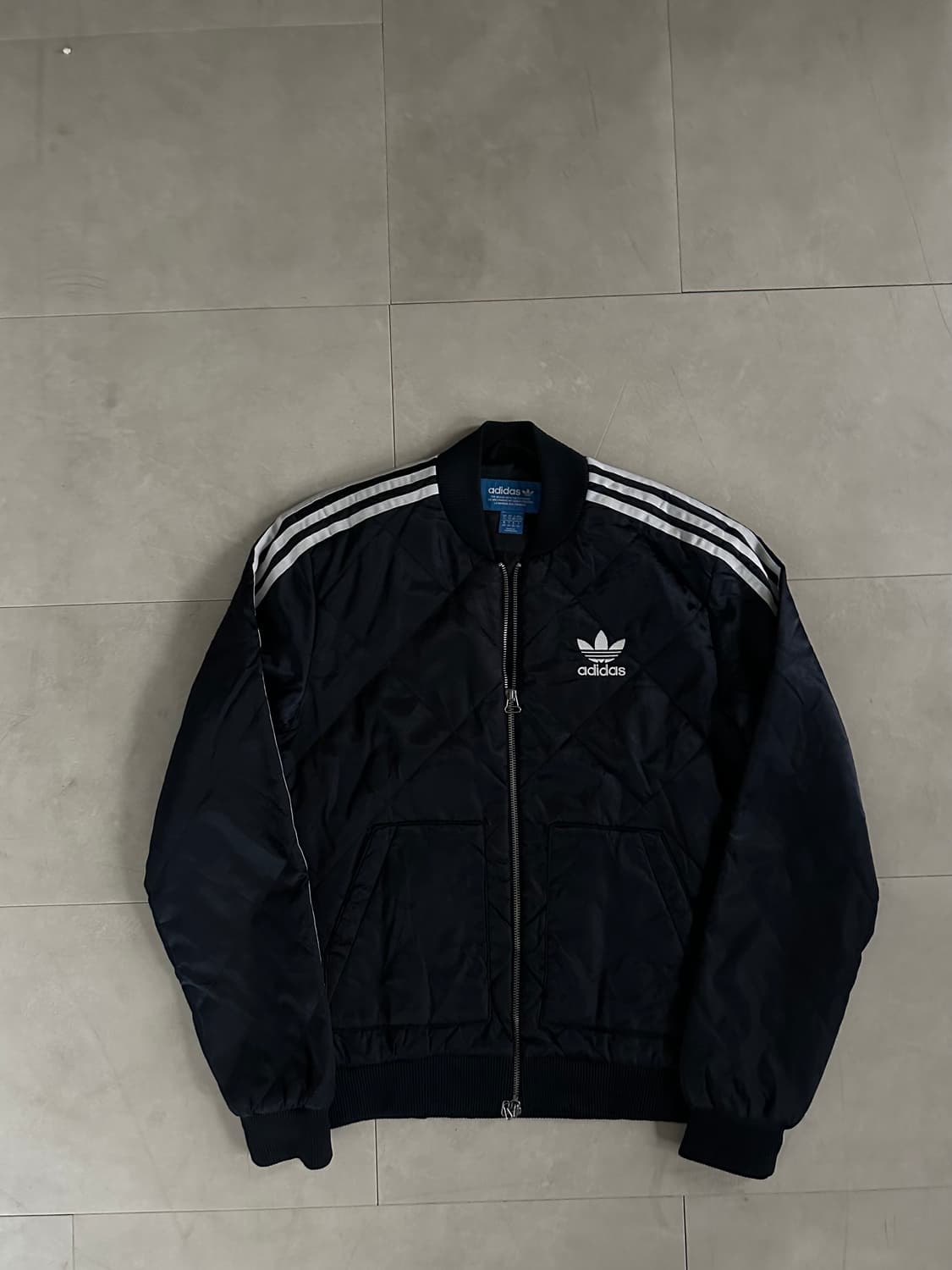 navy quilting padded jumper 상품이미지9