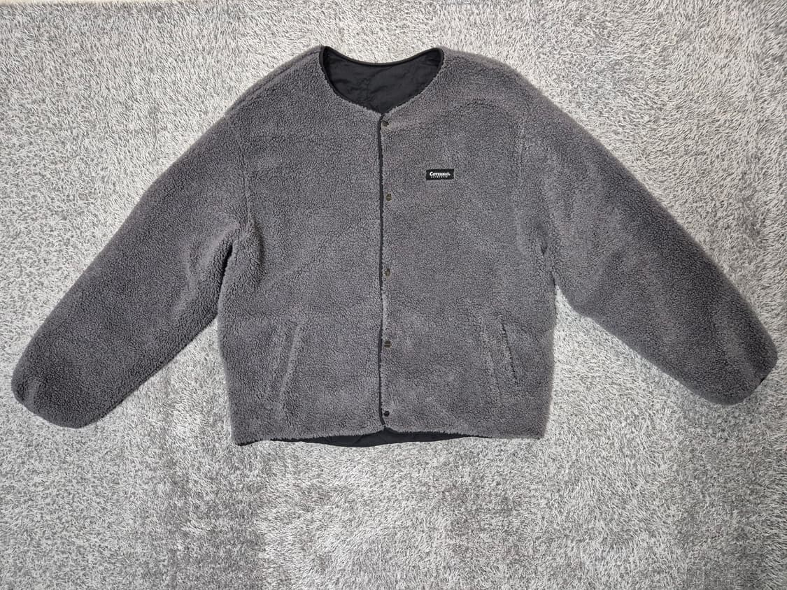 커버낫 남성 리버시블 뽀글이 패딩 자켓 95 상품이미지5