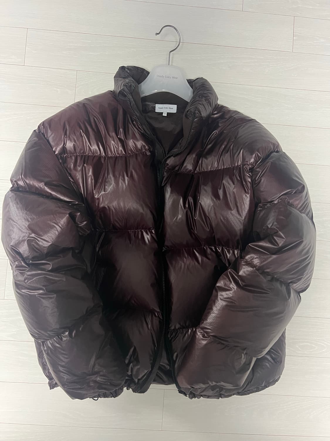 스테디에브리웨어 컴포트 다운 자켓 다크브라운 3사이즈 상품이미지1
