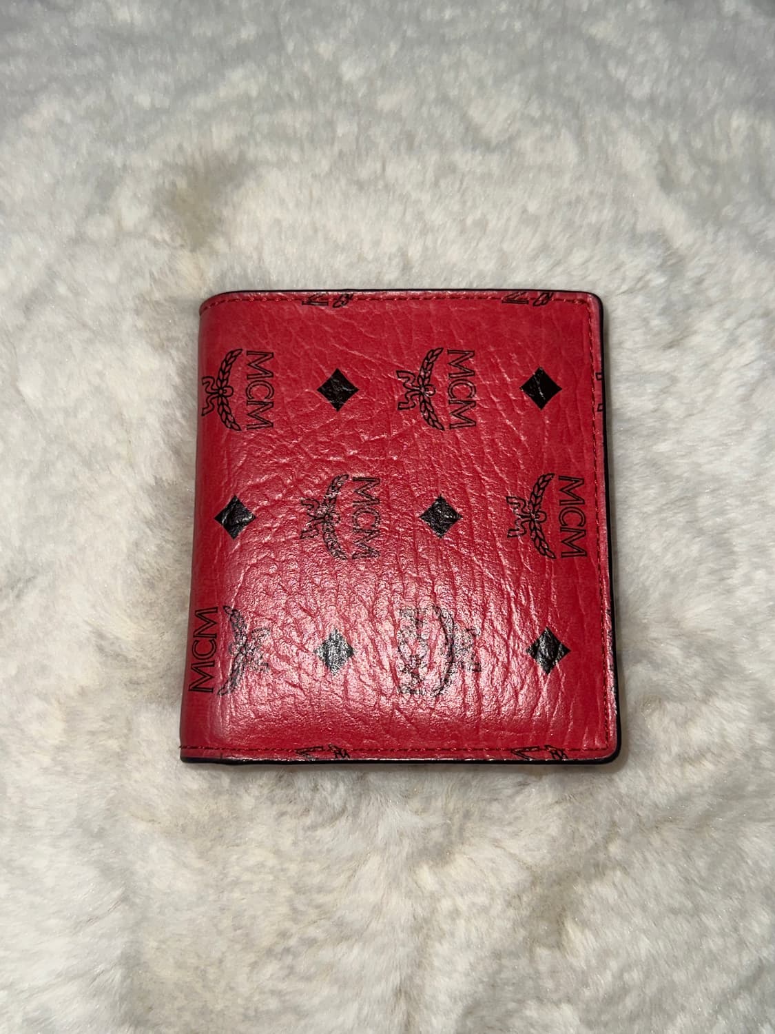 MCM 핑크 반지갑 갸루지갑 상품이미지5