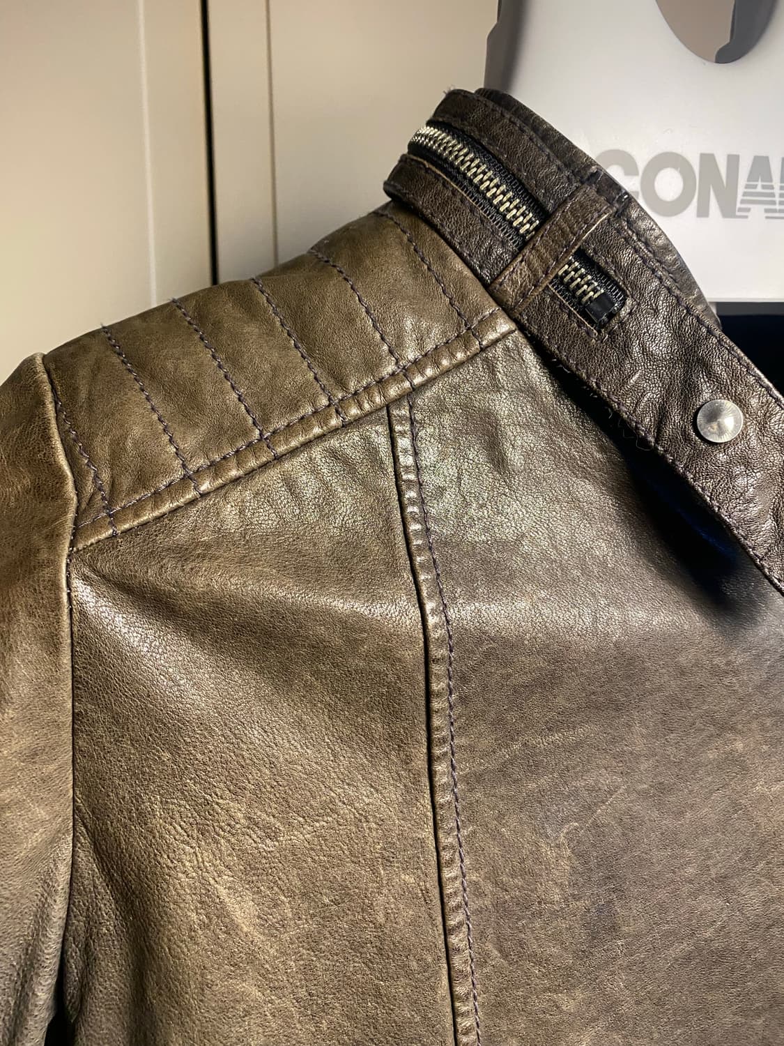 마쥬 양가죽 라이더 자켓 사이즈 1 상품이미지4